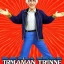 Placeholder: Larry David as Thomas the Tank Engine in a Saturday Night Fever dream movie poster