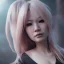 Placeholder: hitomi tanaka, flame hair, realistic, intriacte detail, sci-fi fantasy style, volumetric lighting, particales,highly detailed,cinamatic, deep colours,8k