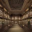 Placeholder: Insanely detailed photograph of an “ library ” with intricate detauled artectecture, intricate embroidered band of plants, hyperdetailed painting by Ismail Inceoglu Huang Guangjian and Dan Witz CGSociety ZBrush Central fantasy art album cover art,8K, hdr, romantic, mysterious, ominous, flowers, jewelry, steam,oil,cafe,street vendor,steamship,D&D