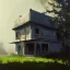 Placeholder: Hyper realistic portrait of a house by Greg Rutkowski, deep colours