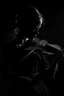 Placeholder: A dark shadow with a violin, controlling the souls of people