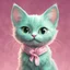 Placeholder: A delightful and adorable cartoon illustration featuring a cute mint-colored cat against a charming pink background, (delightful illustration:1.4), (adorable cartoon cat:1.5), (charming pink background:1.3), (expressive mint hues:1.2), inspired by the styles of cute cartoon artists, trending on ArtStation, Intricate, Sharp focus, vibrant lighting, (whimsical:1.4), (playful ambiance:1.3), (lush fur details:1.5), Cartoon, Masterful, Captivating, High Detail, Cinematic view