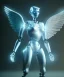 Placeholder: Angel robot, dynamic lighting, hyper realistic