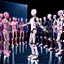 Placeholder: people watching AI dancing