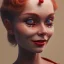 Placeholder: Ultra detailed very beautiful smileing clown girl,beautiful real skin, red nose, symmetrical, ultra detailed curl hair, soft lighting, ultra detailed face, concept art, digital painting, looking into camera, octane render, art by artstation