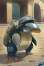 Placeholder: Posion, ground type platypus pokemon on mission, agent cap