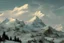 Placeholder: mountain range in snow by andrea del sarto