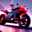 Placeholder: fullbody Drawing of 'kaneda's bike from sci-fi movie akira',intricate detail,andrea bonelli,Kilian Eng,Ohrai,evan lee,Aleksandr Sidelnikov,three quarters frontal aerial view,toned colors,16k