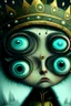 Placeholder: big eyes psychonauts little person bandit king glacial