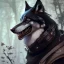 Placeholder: award winning portrait of a male anthropomorphic black wolf long vblack cory loftis, fenghua zhong, ryohei hase, ismail inceoglu and ruan jia. unreal engine 5, artistic lighting, highly detailed, photorealistic, fantasy