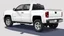 Placeholder: side of a generic pickup truck(white, 4 door), digital illustration