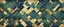 Placeholder: Hyper Realistic Green, Navy-Blue & Golden Abstract Retro Grungy Tile-Texture