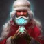 Placeholder: Insanely detailed photograph of an “D&D cleric santa holding glowing D20” with intricate detailed beard, intricate embroidered clothing, hyperdetailed painting by Ismail Inceoglu Huang Guangjian and Dan Witz CGSociety ZBrush Central fantasy art album cover art,8K, hdr, mysterious, ominous, snowflakes,jolly