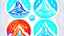 Placeholder: Generate a visually striking and memorable logo that embodies the principles of distinctiveness, simplicity, and memorability for "Prana Breathwork" using the Ice & Fire Transformation theme. Utilize a palette of Crisp Blue Ice, Pure White, and Vibrant Orange. Incorporate elements such as the Montanha de Gelo (Ice Mountain), symbolizing resilience, and the flickering Chama (Flame) for energy and vitality.