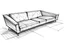 Placeholder: “sofa” Diamond Sketch with white background