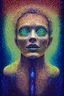 Placeholder: We want your soul; neo-surrealistic optical art