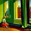 Placeholder: window, Edward Hopper