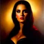 Placeholder: portrait of beautiful busty Clara De Noche painting by Brom, oil on canvas, cinematic composition, extreme detail,fit full head inside picture