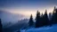 Placeholder: Morning sky,fir forrest scenery, valley,creek,forest,heavy mist,mist shadows,tree, before sunrise,nature,night,snow,fir tree,night,holy night