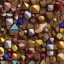 Placeholder: Wood, pastel colors, crepusculare, monde, stone cold, spirale, olive,kind spiner, brown, yelow, white, red, cubes, cups, abstract art,creme,