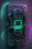 Placeholder: smart socket cyber punk style