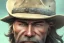 Placeholder: old RUGED cowboy face hat