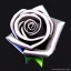 Placeholder: metal rose futuristic