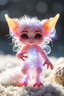 Placeholder: glorious transparent transcendent cute hairy gremlin elf fairy fox built as bubble wrap art
