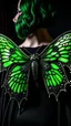 Placeholder: metal gothic green moth wings