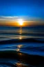 Placeholder: sun set in blue sea by Vengo