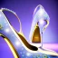 Placeholder: swarovski crystal, glass slipper, intricate, photorealistic,