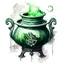 Placeholder: watercolor drawing mystical Gothic dark green The witch's cauldron, mysticism, magic, gothic, on a white background, , Trending on Artstation, {creative commons}, fanart, AIart, {Woolitize}, by Charlie Bowater, Illustration, Color Grading, Filmic, Nikon D750, Brenizer Method, Side-View, Perspective, Depth of Field, Field of View, F/2.8, Lens Flare, Tonal Colors, 8K, Full-HD, ProPhoto RGB, Perfectionism, Rim Lighting, Natural Lighting, Soft Lighting, Accent Lighting, Diffracti