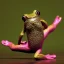 Placeholder: Ballet dancing frog