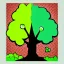 Placeholder: tree pop art