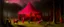 Placeholder: A magenta bizarre circus with tricky magic painted by George Inness