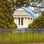 Placeholder: The Jefferson Memorial Protected by a Barbed Wire Fence