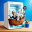 Placeholder: phototorealistic album cover album cover album cover obama doing stupid shit and bucks the bunny riding a swine pirate ship in the fridge