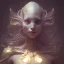 Placeholder: A small creature, magic, head and shoulders,deep colours, 8k resolution concept art portrait by Greg Rutkowski, Artgerm, WLOP, Alphonse Mucha, dynamic lighting, hyperdetailed,intricately detailed ,Splash art, trending on Artstation, triadic colors, Unreal Engine 5 , volumetric lighting Splash art fantasy"