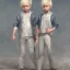 Placeholder: 8 year old blonde boy, fullbody