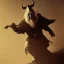 Placeholder: franz frazetta style, old wizard casting fireball, diablo like