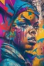 Placeholder: A bold, graffiti-style portrait of an individual surrounded by expressive, street art-inspired elements, including vibrant colors, dynamic brushstrokes, and urban motifs, encapsulating the subject's unique personality and connection to their city's cultural scene.