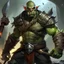 Placeholder: A super soldier of Orc and Elf race with magical power