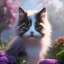 Placeholder: pixar style, volumetric summer garden environment and background, volumetric lighting, dramatic lighting, realistic painting of an cat, looking excited, detailed digital painting, extreme dense and fine fur, anime, ornate, colour-washed colors, elegant, small minutiae, tiny features, particulars, centered, smooth, sharp focus, renderman gofur render, 8k, uhd, detailed eyes, realistic shaded volumetric lighting, sunlight caustics, backlight, centered camera view