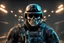 Placeholder: Ghost Soldier with skull mask in 8k realistic cgi drawing style, call of duty them, close picture, neon, intricate details, highly detailed, high details, detailed portrait, masterpiece,ultra detailed, ultra quality