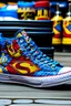 Placeholder: A converse sneaker, superman all over sneaker