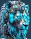 Placeholder: little children fusion lion steampunk, fractal isometrics details bioluminescens : a stunning realistic photograph of wet bone structure, 3d render, octane render, intricately detailed, titanium decorative headdress, cinematic, trending on artstation | Isometric | Centered