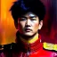 Placeholder: portrait of 'kaneda motorcycle-akira(1988)',ancient japanese armor, painting by gaston bussiere, greg rutkowski, yoji shinkawa, yoshitaka amano, tsutomu nihei, donato giancola, tim hildebrandt, oil on canvas, cinematic composition, extreme detail,fit full head inside picture,16k