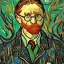 Placeholder: Harry Potter painted by Van Gogh