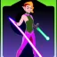 Placeholder: Elora Danan, Jedi, laser blaster