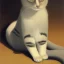 Placeholder: Portrait of a cat by Ralph Mcquarrie